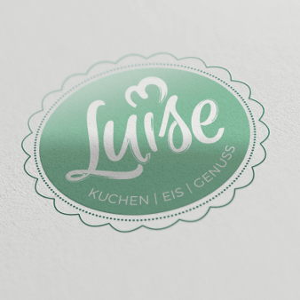 café luise logo kuchen eis genuss