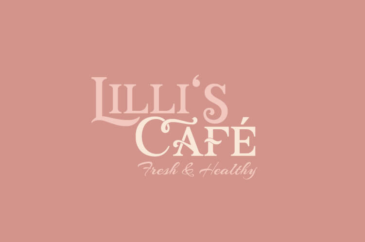 wortmarke logo café lillis
