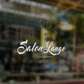 Friseur Logo Salon Lange 618626