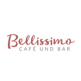 237227 Bellissimo Cafe und Bar Logo Typografie