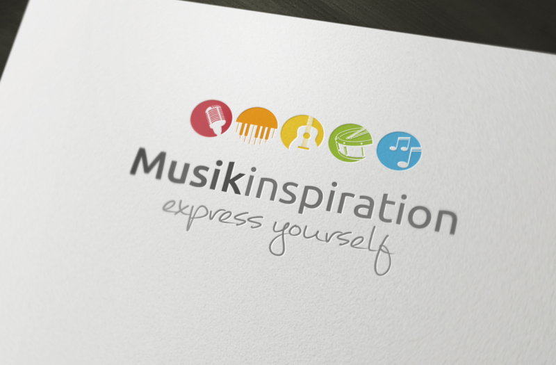 Musikinspiration Musikschule Logo Design 366587