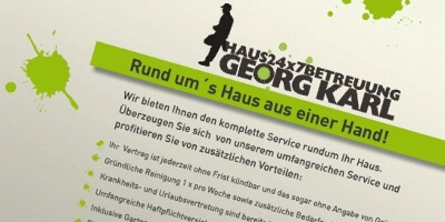Flyer-Design Beispiele