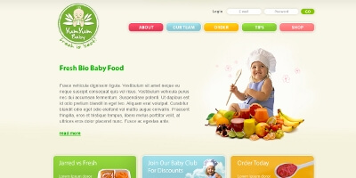 Wordpress-Template-Design Beispiele