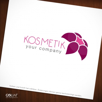 Logo #417855 - Kosmetik Physiologie Wellness Erholung Nadeldesign Logo #417855
