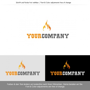 Logo #785735 - Grill Flamme Feuer Restaurant Glut Logo #785735