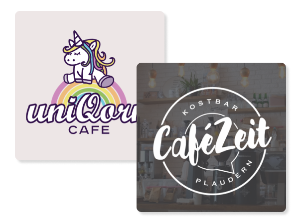 Einzigartiges Café-Logo individuell erstellen lassen