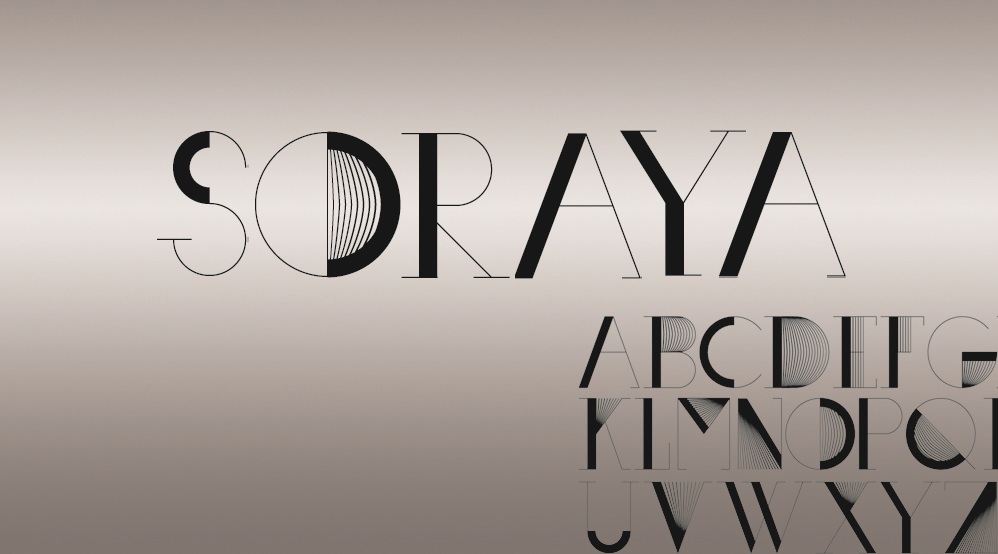 Soraya Retro Font 30er Jahre