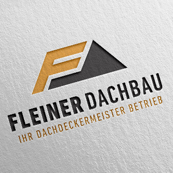 Dachdecker Logo Design Fleiner Dachbau 649767