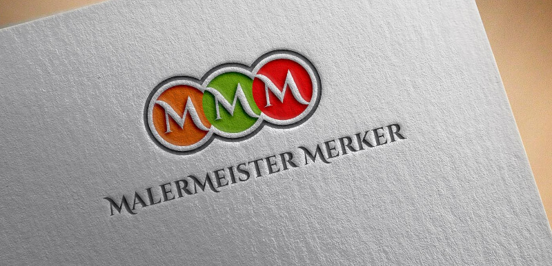 Maler Logo Design Malermeister Merker 748771