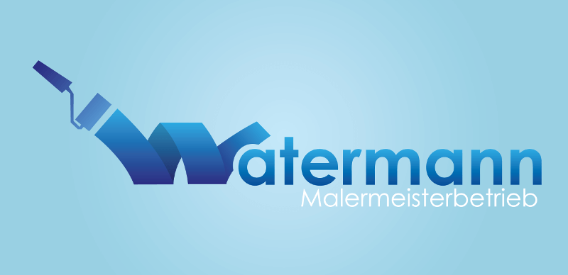 Maler Logo Design Watermann 282289