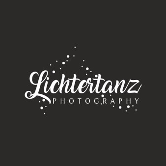 Verspieltes Logo Fotografen Lichtertanz