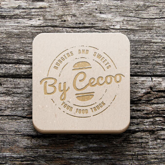 By Cecoo Burger Restaurant Logo