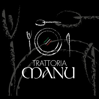 Pizzeria Logo Design Trattoria Manu