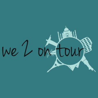 Reiseblog Logo We 2 on tour