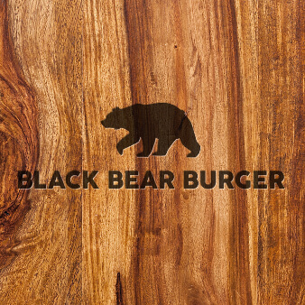 Restaurant Logo Black Bear Burger
