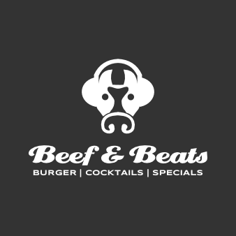 Restaurant Logo Burger Beef & Beats