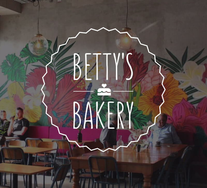 Logo-Design Bettys Bakery Schwungvolles Hochzeitslogo 631696