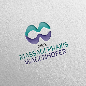 Massage Logo Design Massagepraxis Wagenhof