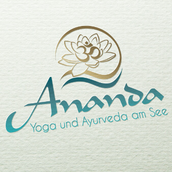 Yoga Logo Design Ananda Ayurveda 461984