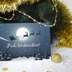 weihnachtskarte gestalten online