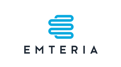 emteria software logo-design start up