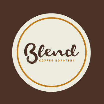 coffee roastery logo blend