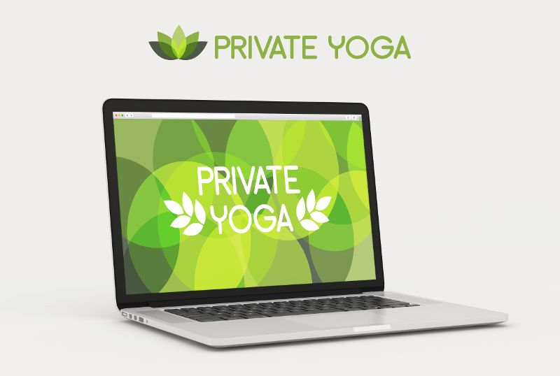 Private Yoga Logo Design