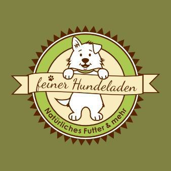 hunde logo design hundeladen maskottchen