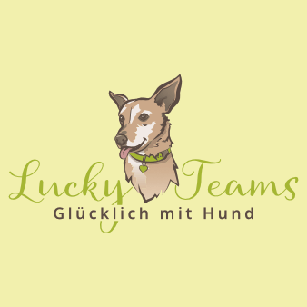 logo hund lucky teams design training