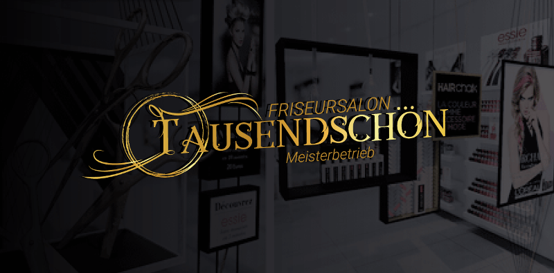 Friseursalon Tausendschön Friseur Logo 178422