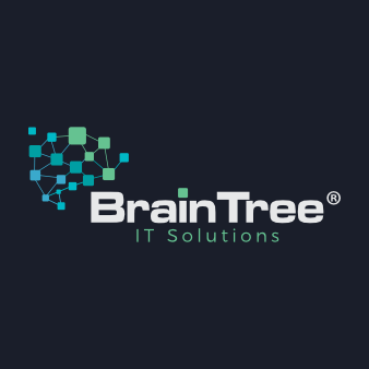 braintree it logo design