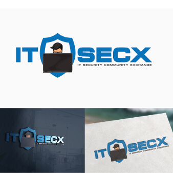 it secx it edv logo design