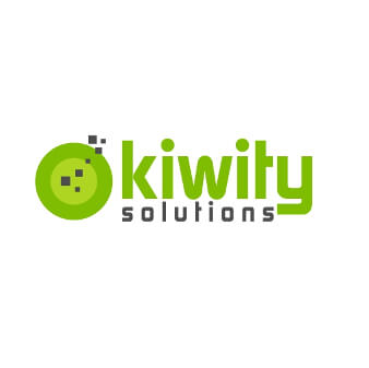 kiwity solutions it logo design