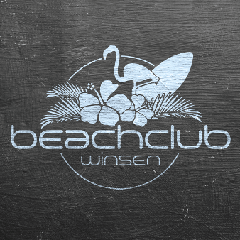 Blaues Logo Design Beachclub Winsen 742843