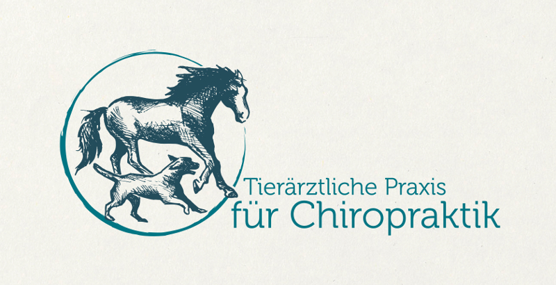 Chiropraktiker Logo Design Tiere Praxis