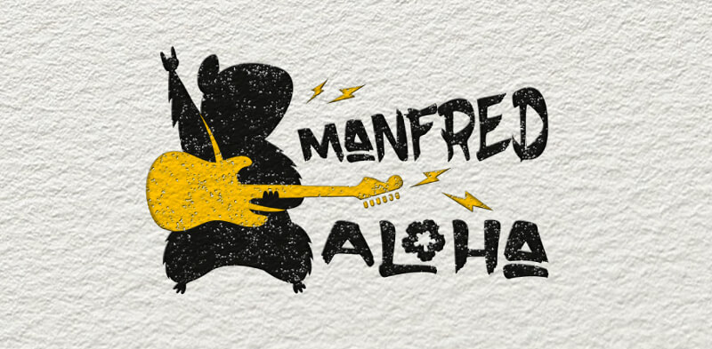 Dance Logo Band Manfred Aloha