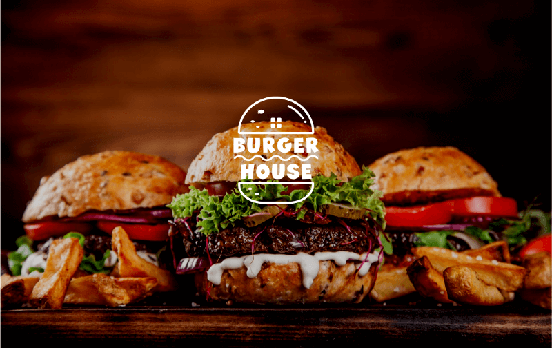 Logo Design Burger House 852861