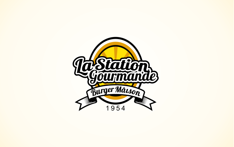 La Station Gourmande Fast Food Logos Streetfood 836575