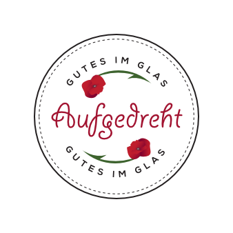 Logo rot aufgedreht vegane Fertigprodukte