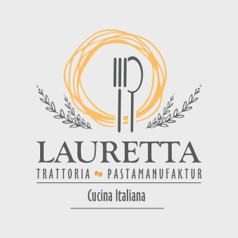 Manufaktur Logo Design Lauretta Pastamanufaktur