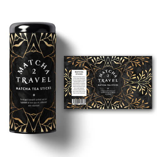 Matcha Verpackungsdesign Matcha2Travel