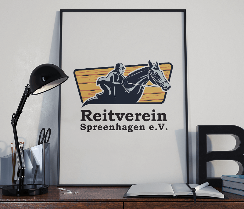 Reitverein Spreenhagen Reitsport Logo Design 234443