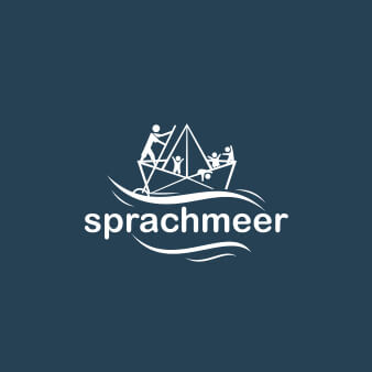 Sprachmeer Logo Design Negativ 363258