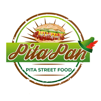 Streetfood-Logo für Pita Pan