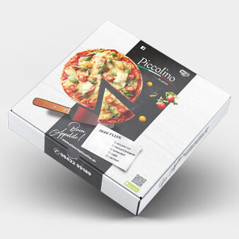 Verpackungsdesign Pizza Karton