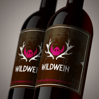 Verpackungsdesign Wein Weinetikett Design Wildwein