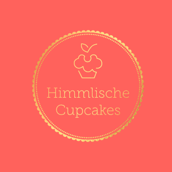 gold logo himmlische cupcakes