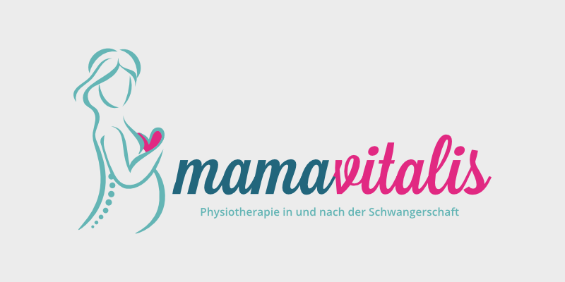 Physiotherapie Logo Mama und Kind Mamavitalis