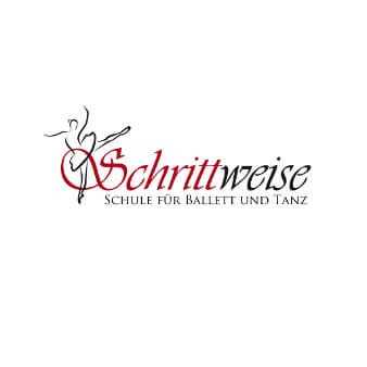 schrittweise ballett logo design