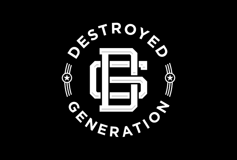 Destroyed Generation 253381 Black And White Logo